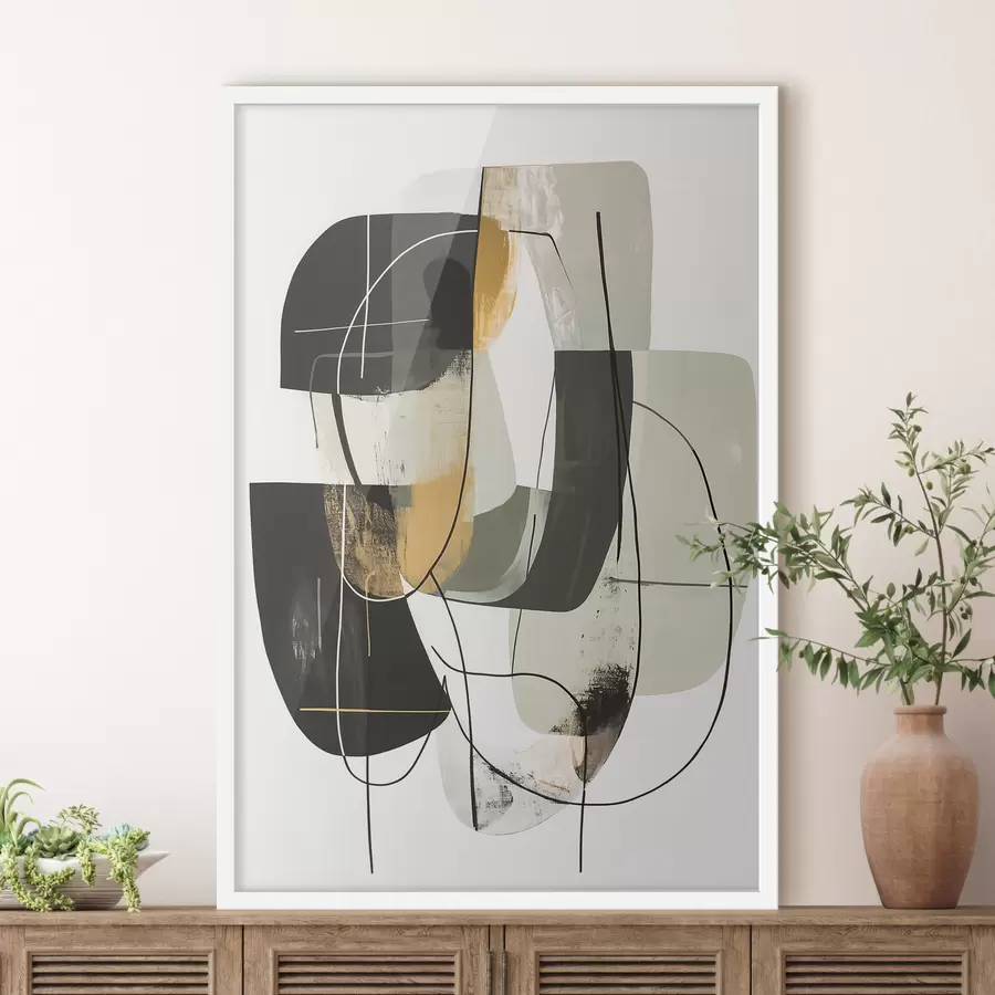 Fototapeedid Kaasaegne abstraktsioon f48220