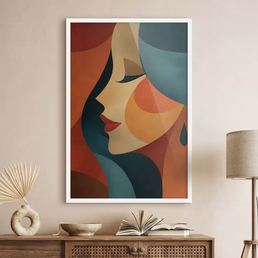 Fototapeedid Abstraktne portree f48235