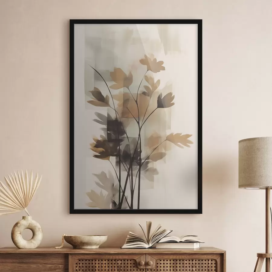 Fototapeedid Abstraktne taimestik f48268