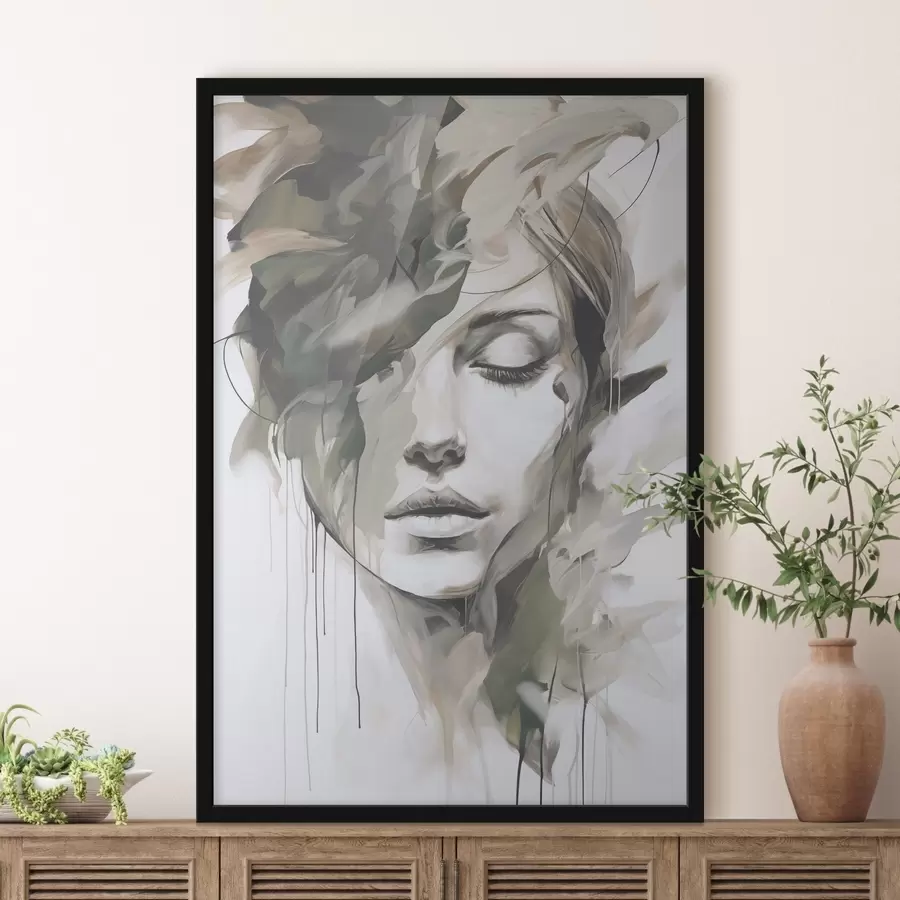 Fototapeedid Abstraktne portree f48269