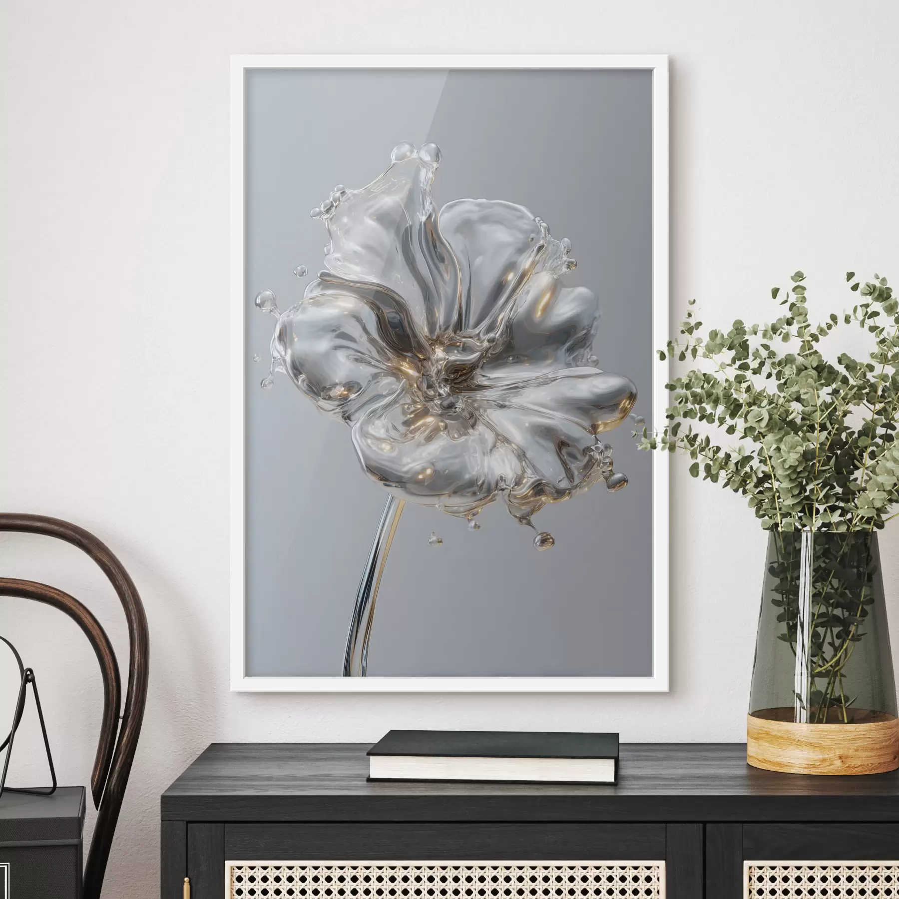 Fototapeedid vedel tekstuuriga lill f47955