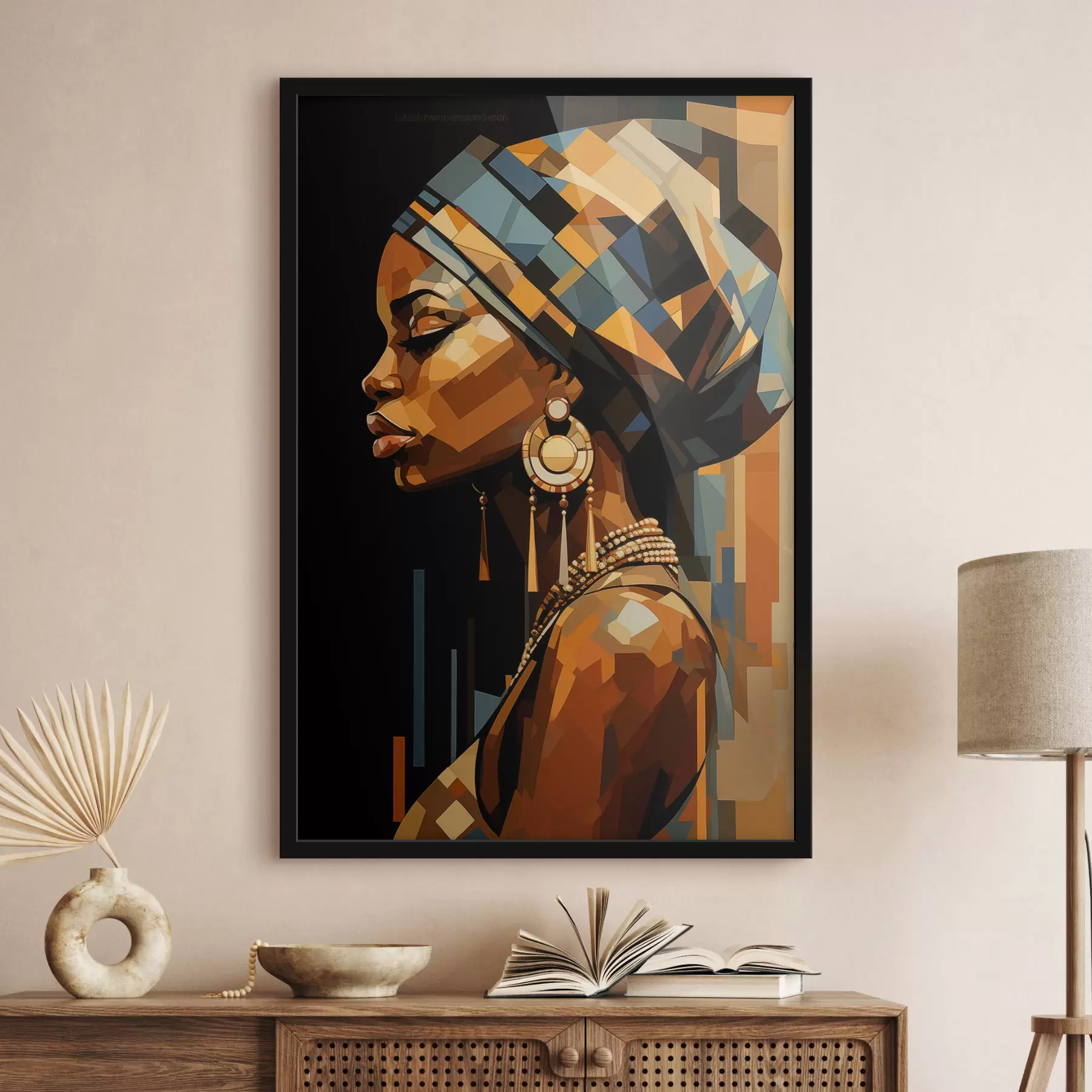 Fototapeedid Abstraktne naise portree f48299