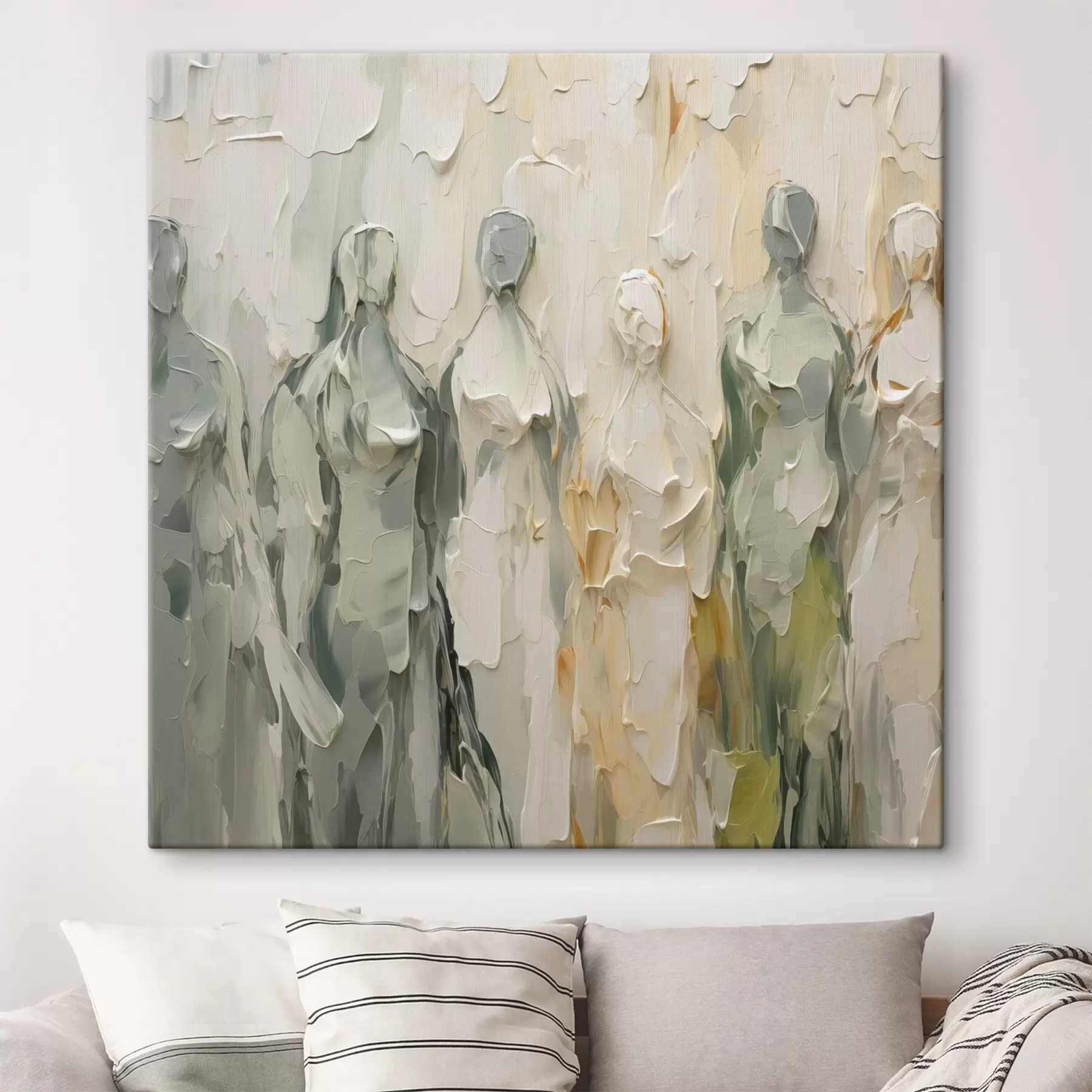 Pilt Abstraktsed siluetid maalide imitatsioon s48275