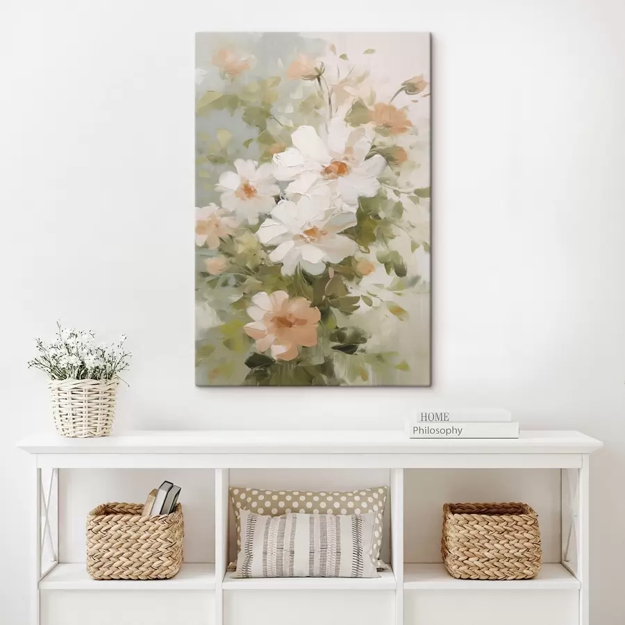 Pilt Õrnad lilled maalimise imitatsioon s48323