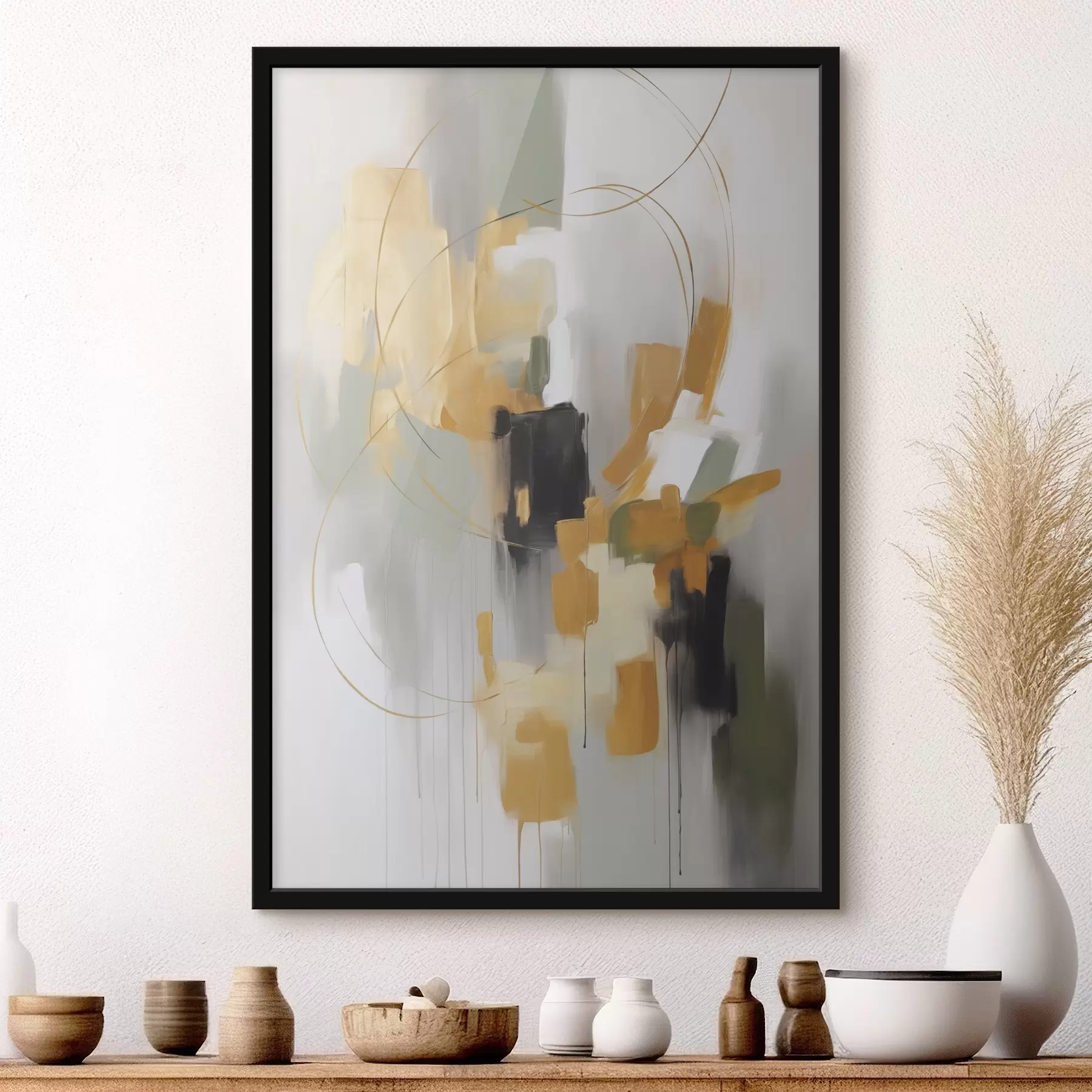 Fototapeedid Abstraktsiooni imitatsioon maali f48324