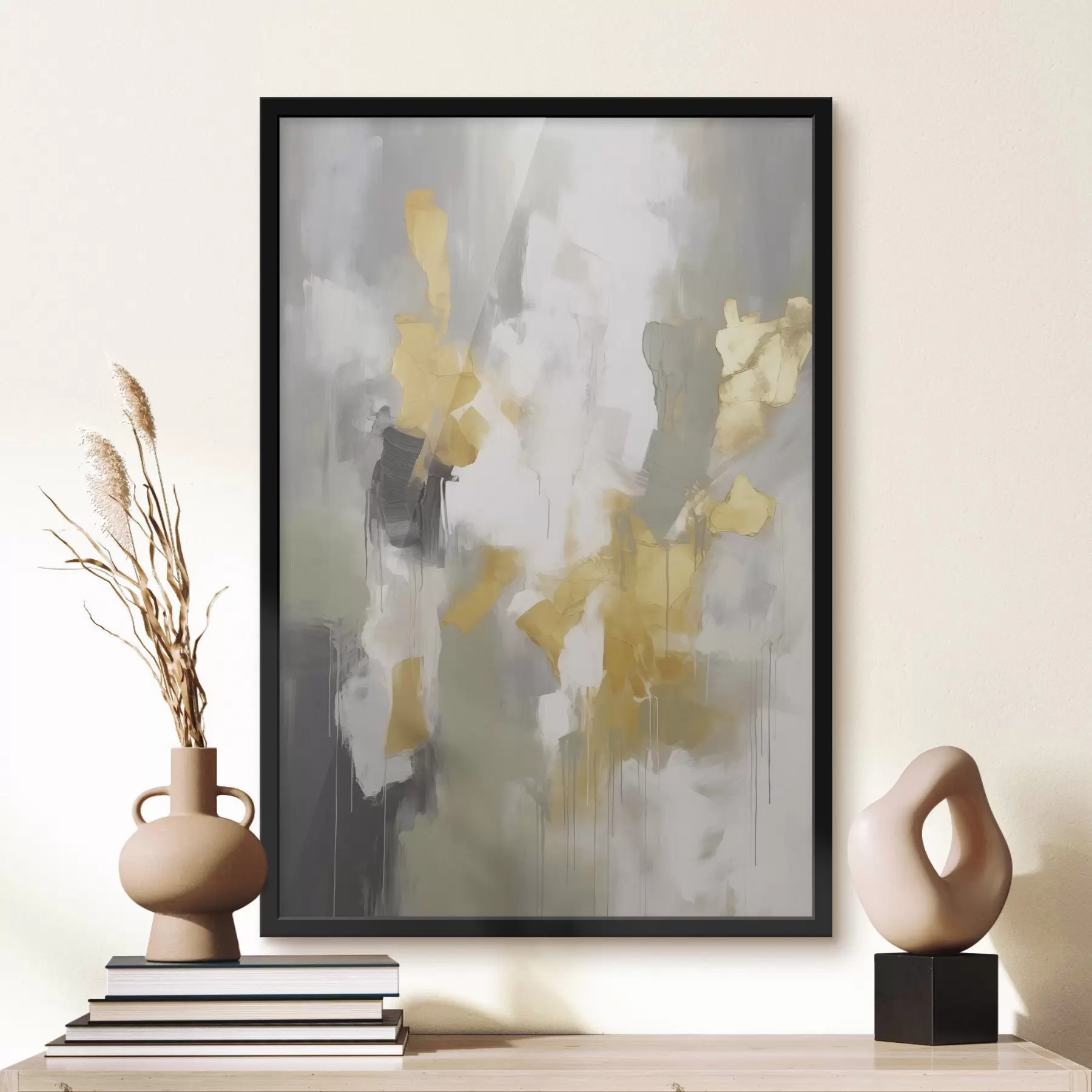 Fototapeedid Kaasaegne abstraktne kunsti imitatsioon maalist f48325