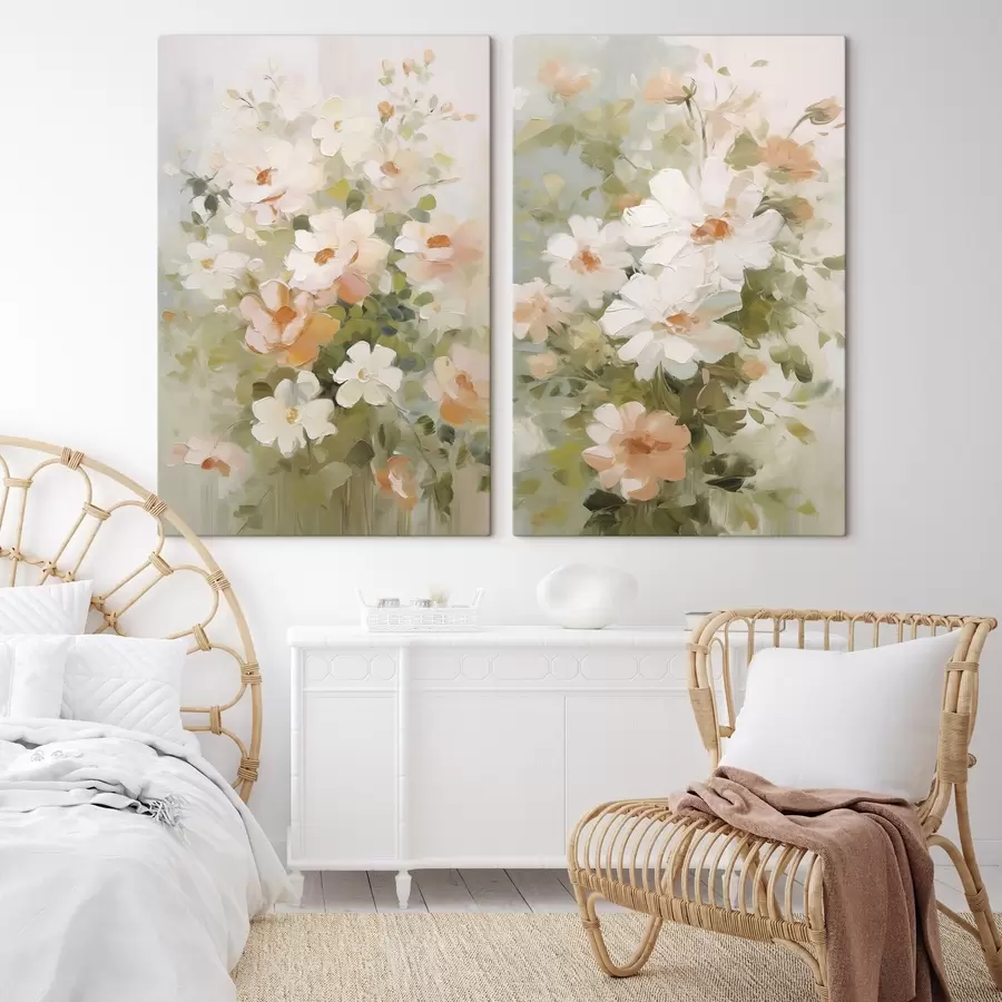 Fototapeedid Lillede imitatsiooni maalimine m30188