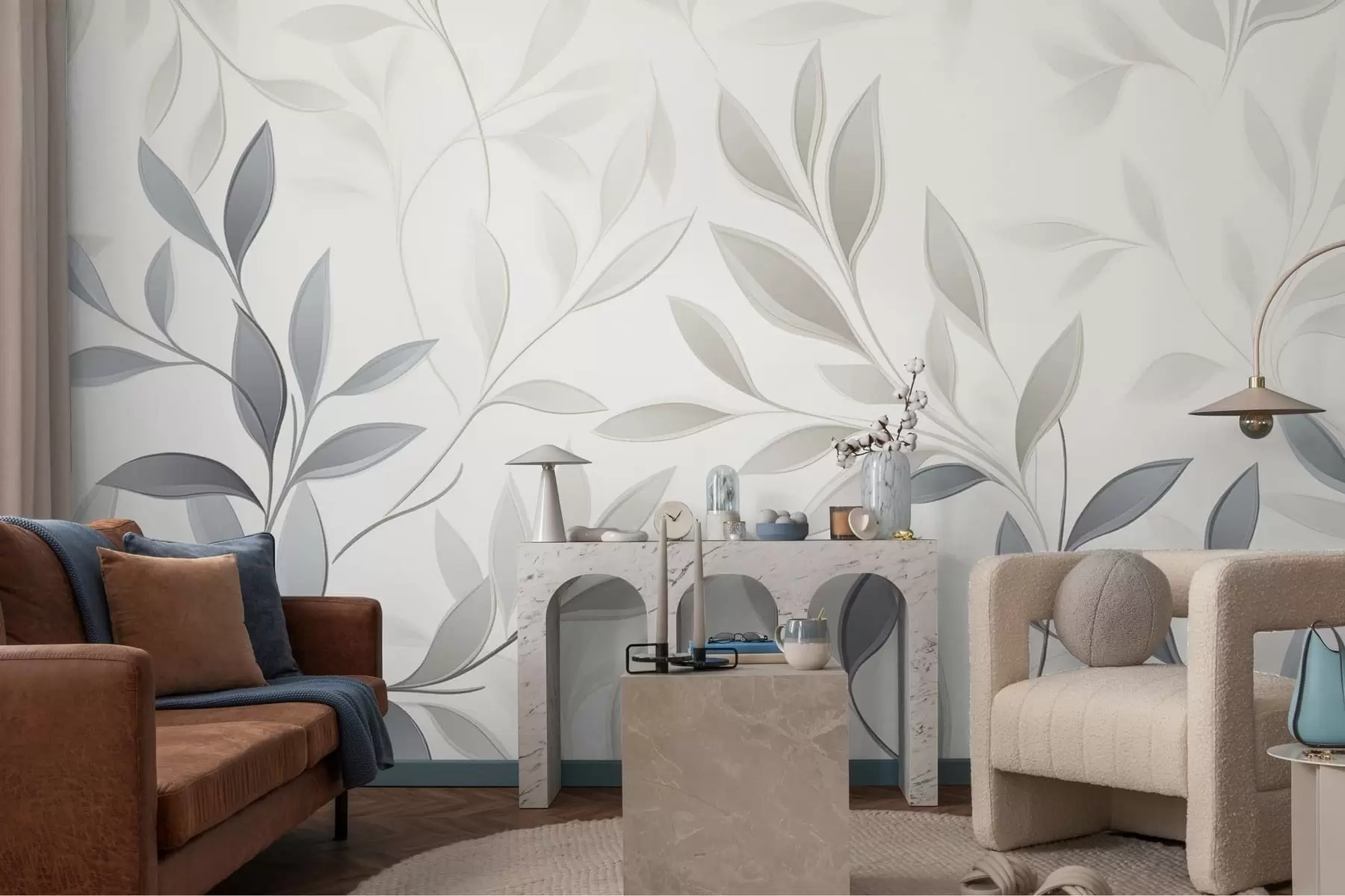 Fototapeedid Vaikne lehtede vahel w05279