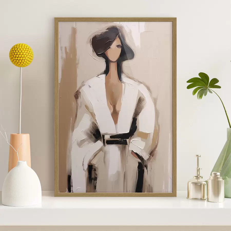Fototapeedid Minimalistlik figuurikunst f48427