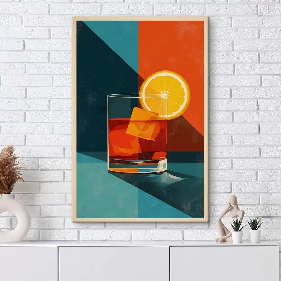 Pilt Viskiklaas tsitrusviljadega s48468