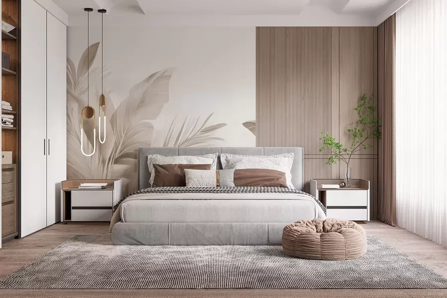 Fototapeedid Banaanilehed, pikad lehed w05377