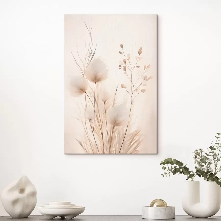 Pilt Õrnad põõsad beežides toonides s48346