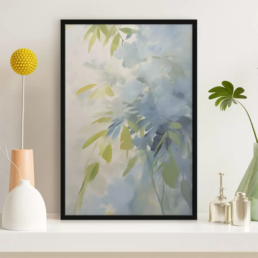 Fototapeedid Taimede abstraktsioon – maalikunsti jäljendamine f48499