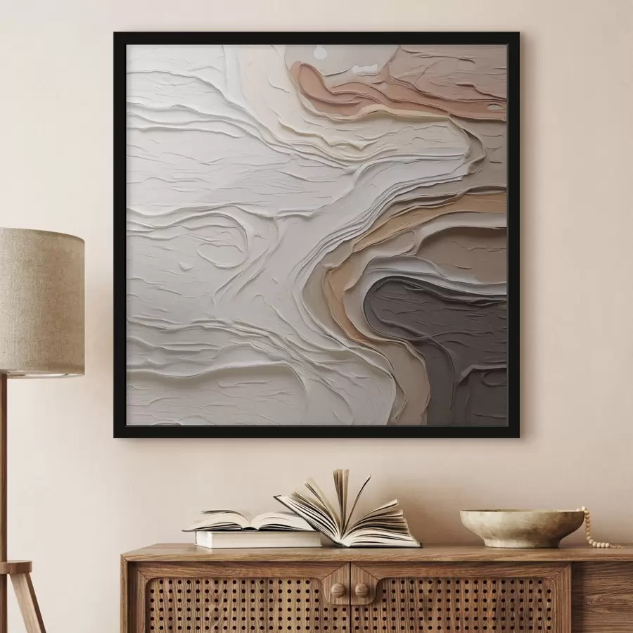 Fototapeedid Abstraktne kompositsioon, maalitehnika imitatsioon f48507