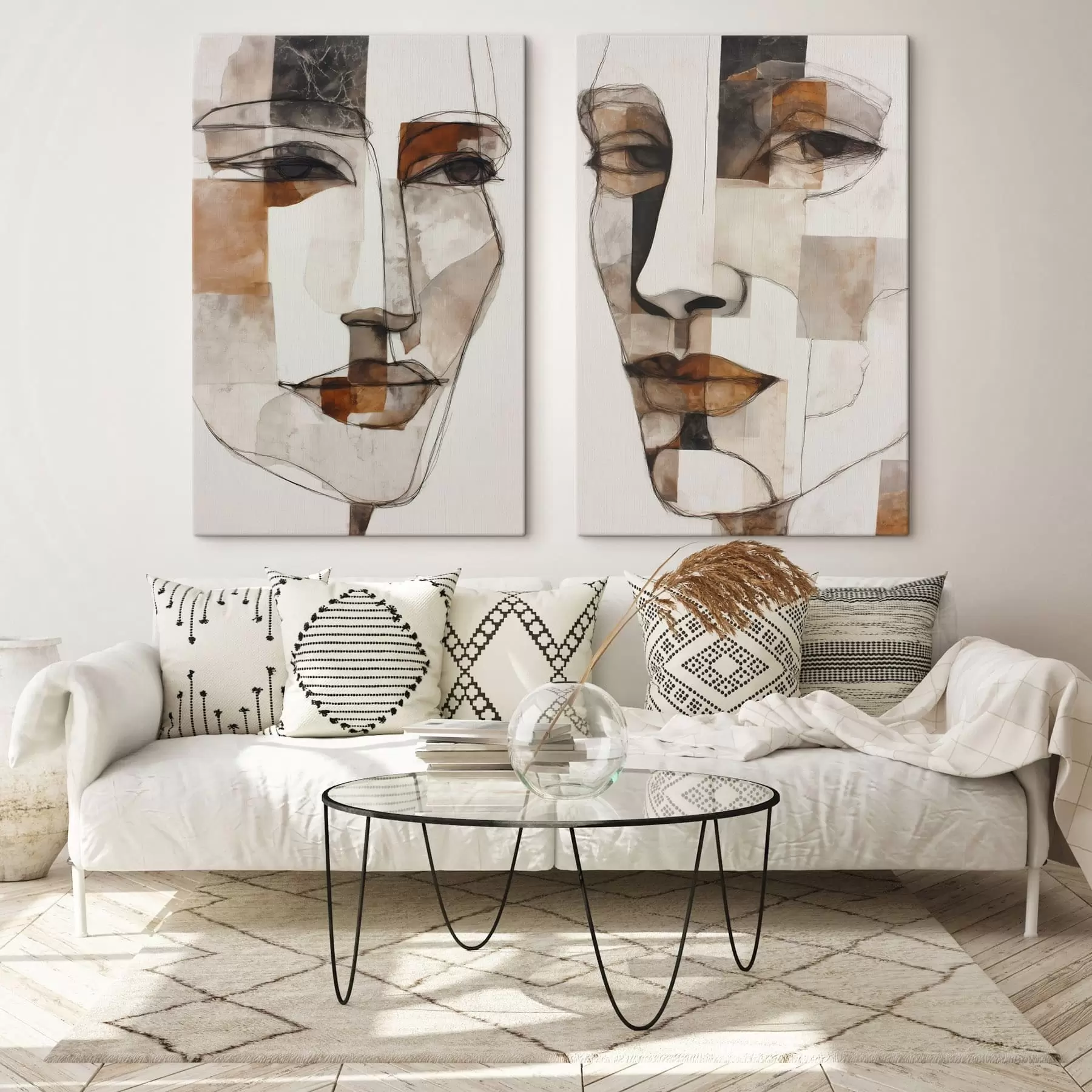 Pilt Abstraktsed näod m30155