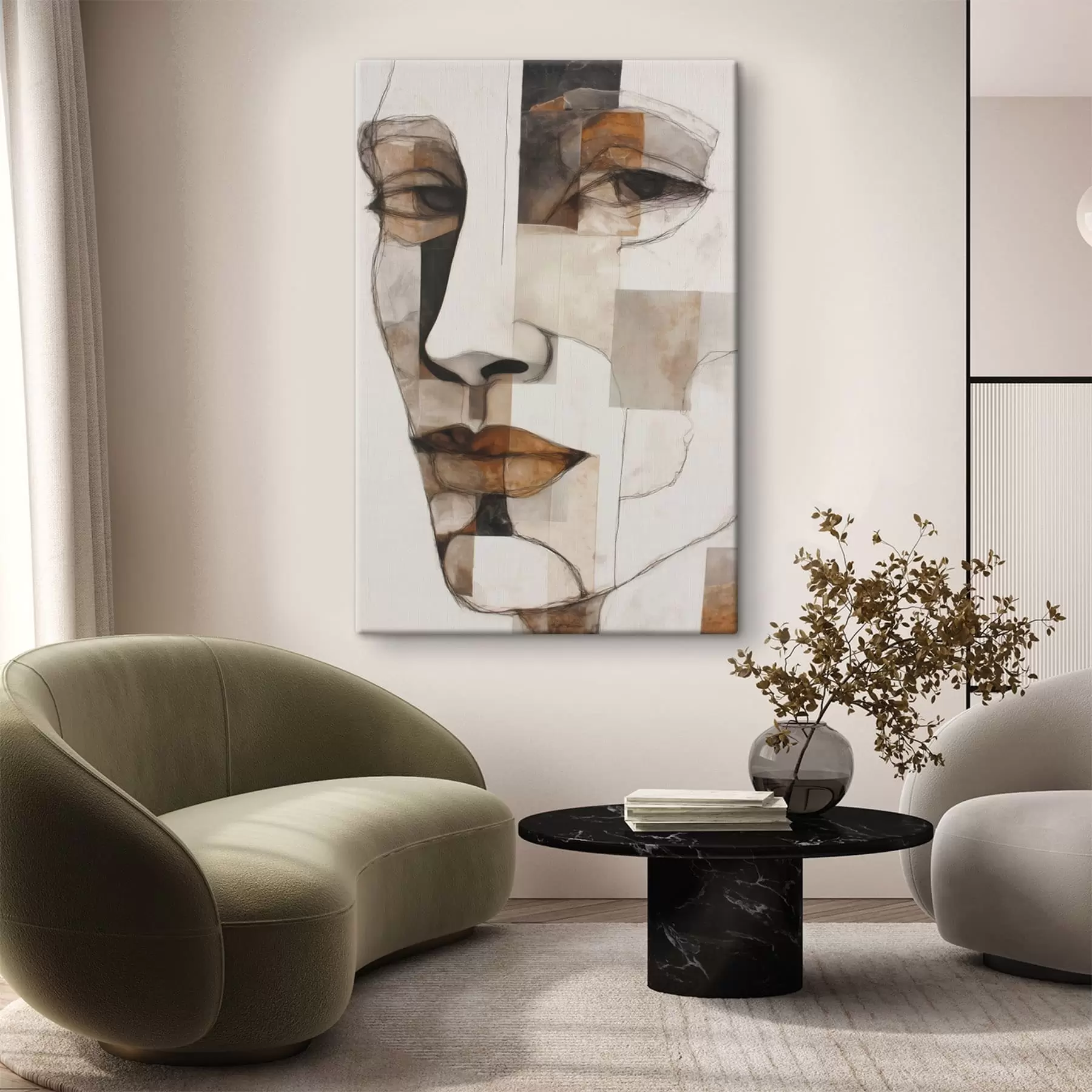 Pilt Abstraktne nägu s48515
