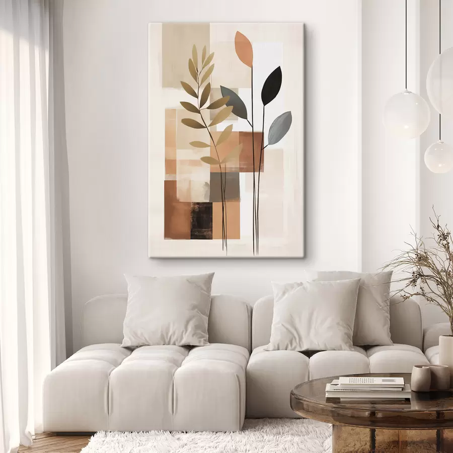 Pilt Abstraktne botaaniline kompositsioon s48516