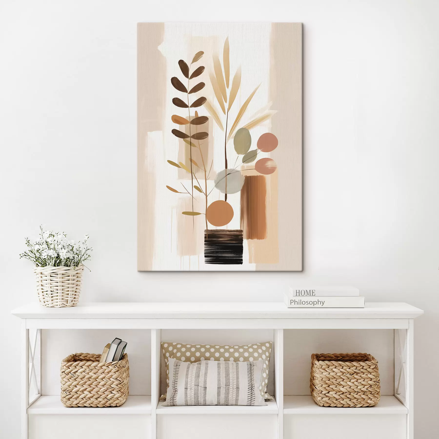 Pilt Abstraktne botaaniline kompositsioon s48517