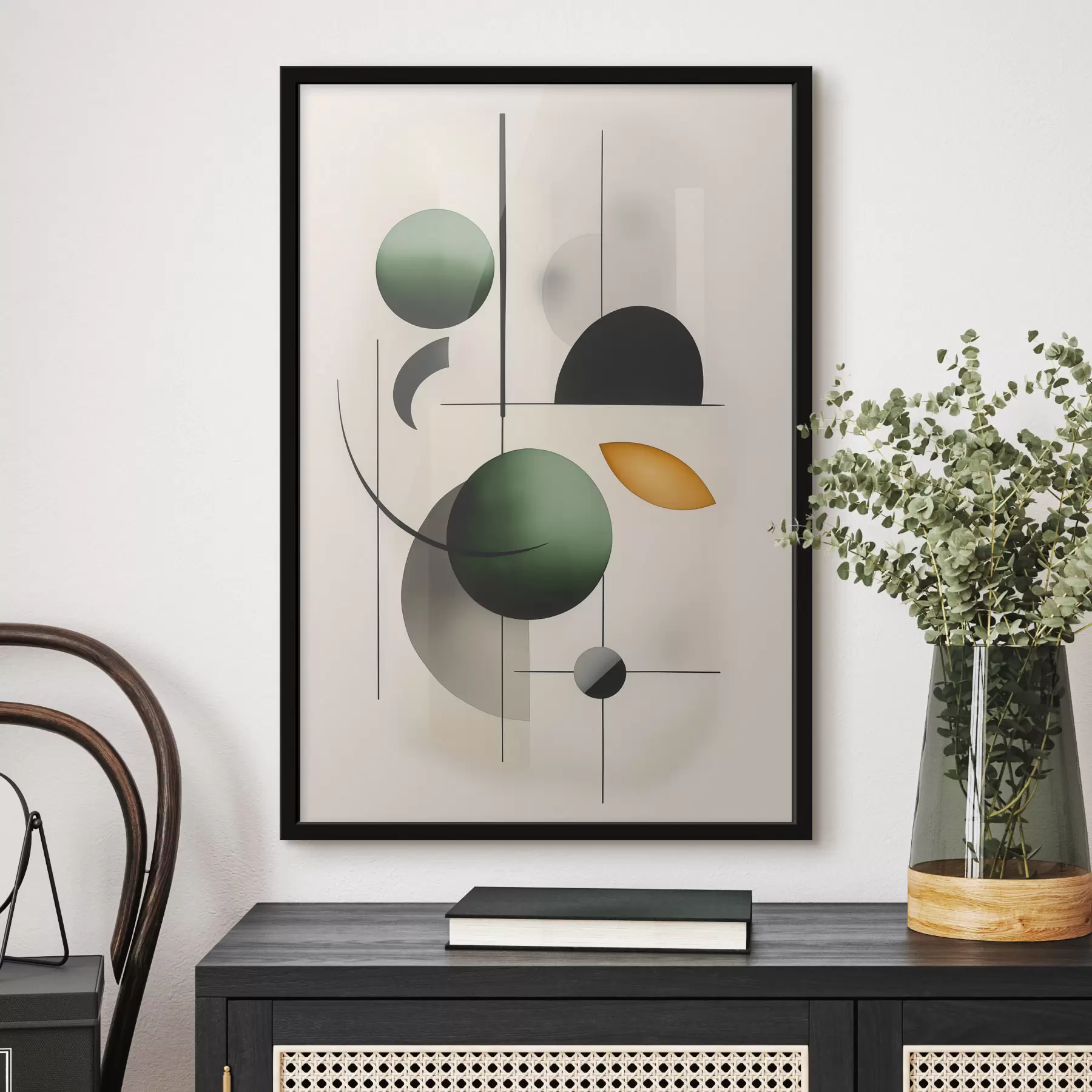 Fototapeedid Abstraktsioon ringidega f48284