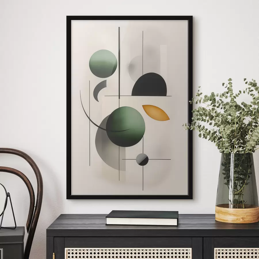 Fototapeedid Abstraktsioon ringidega f48284