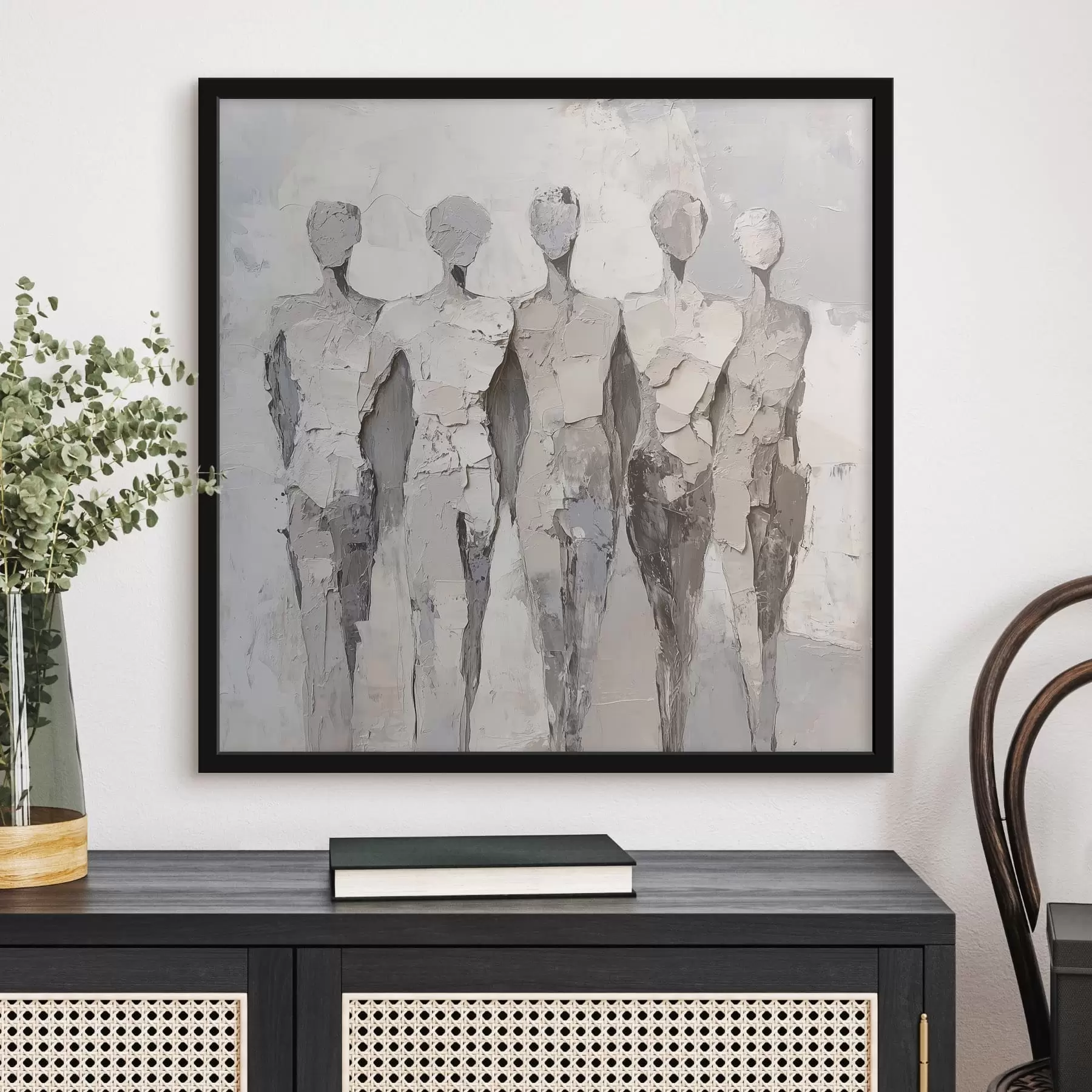 Fototapeedid Kaasaegsed abstraktsed siluetid f48286