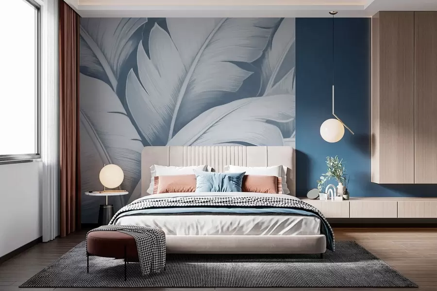 Fototapeedid Suured banaanilehed w04991v2