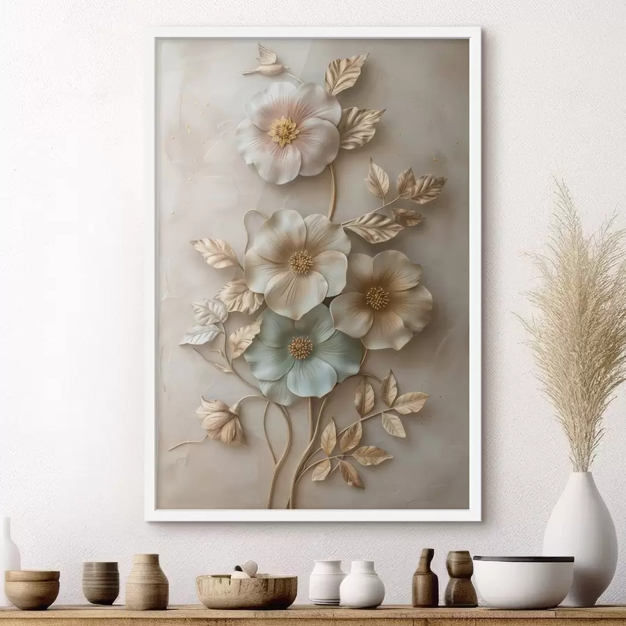 Fototapeedid abstraktne naise nägu profiilis f48528