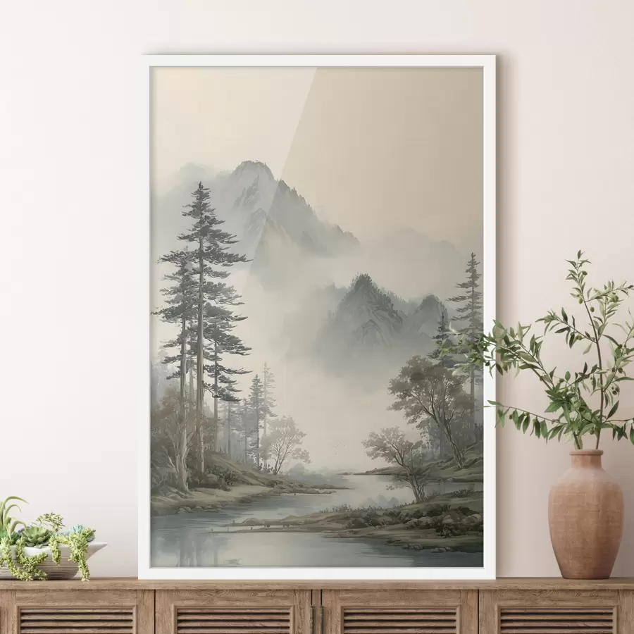 Fototapeedid akvarellistiilis lõvinna f48531