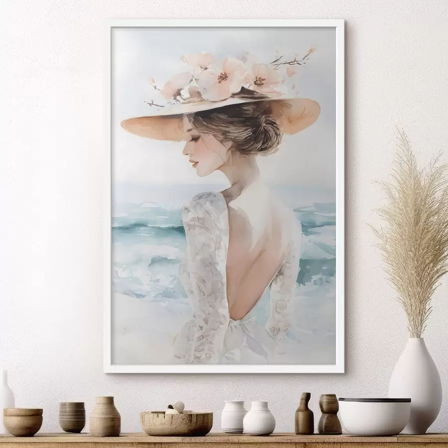 Fototapeedid mäestik, kus kasvavad männid ja voolab jõgi f48547