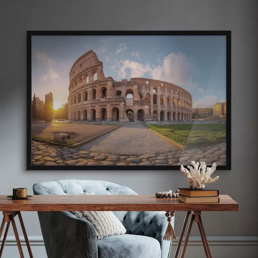 Fototapeedid romantiline tüdruk mere ääres, müts peas f48552