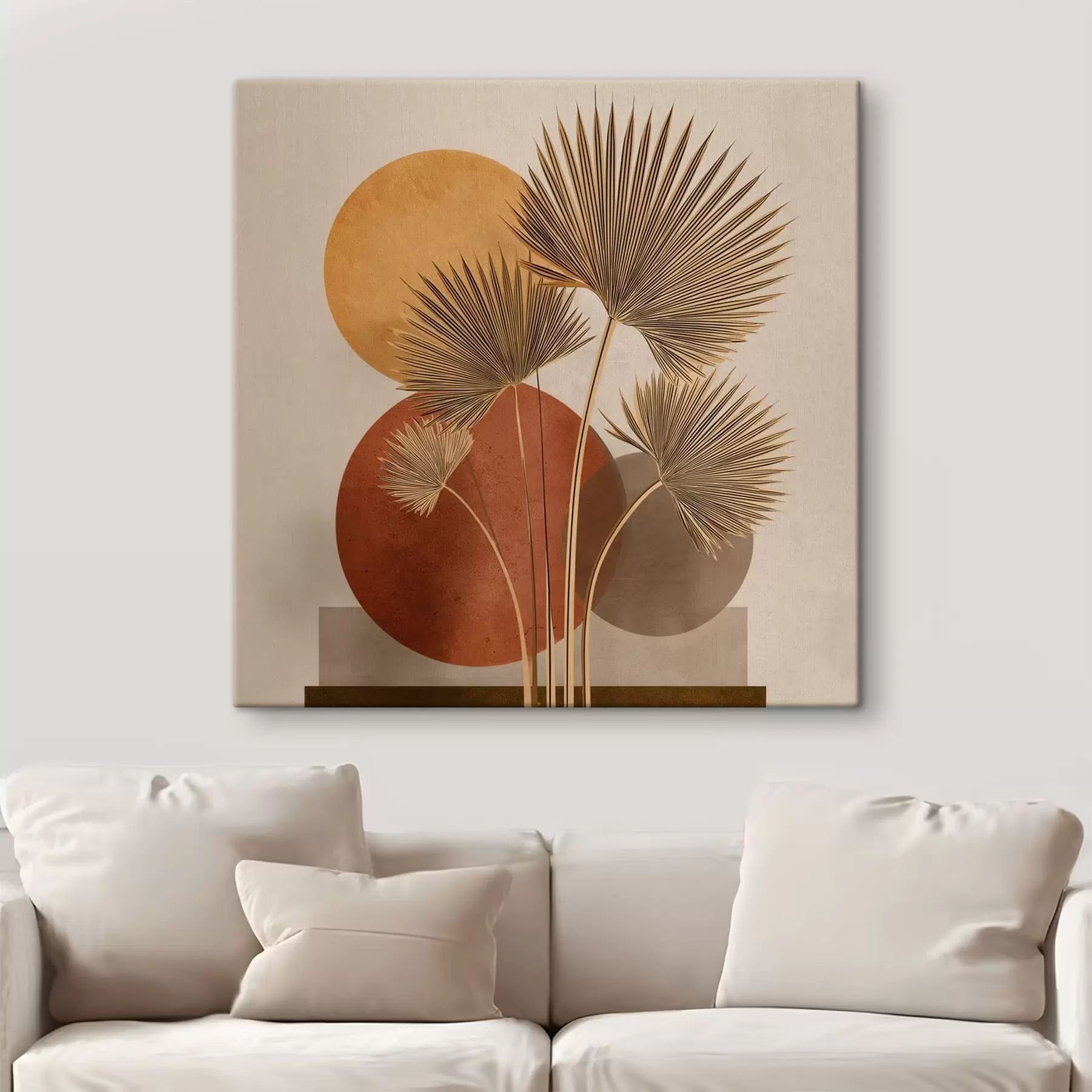 Pilt Abstraktsed palmilehed s48558