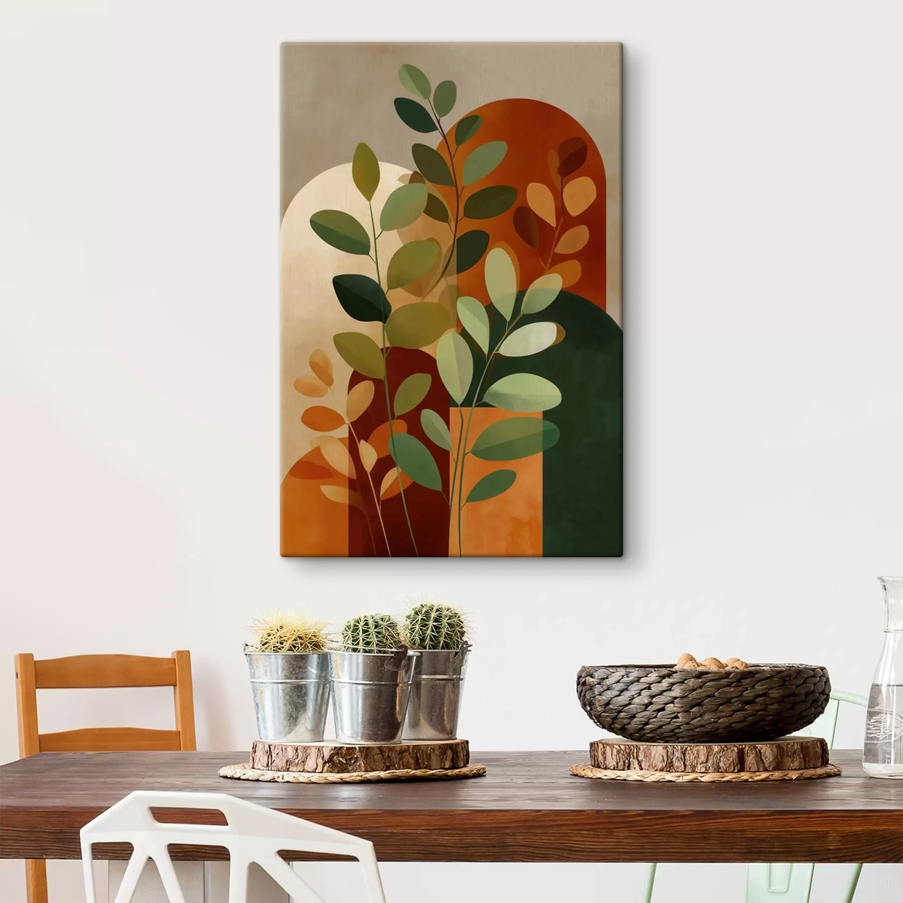 Pilt Taimede lehtede abstraktsed kujutised s48560