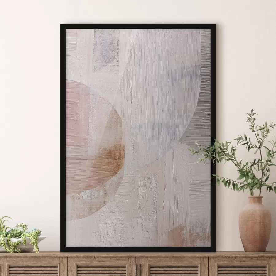 Fototapeedid Tekstuuriga taust, millel on mitmekihilised elemendid kaasaegses maalikunsti stiilis f48190