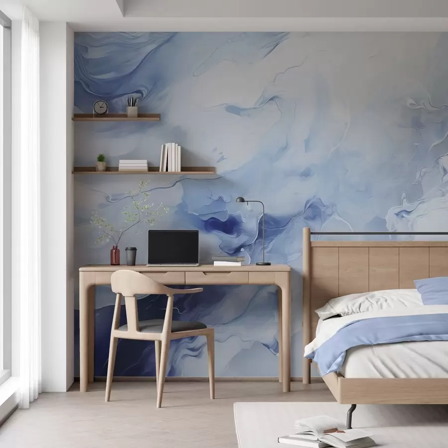 Fototapeedid Peen marmorine mustrijoonistus w05441