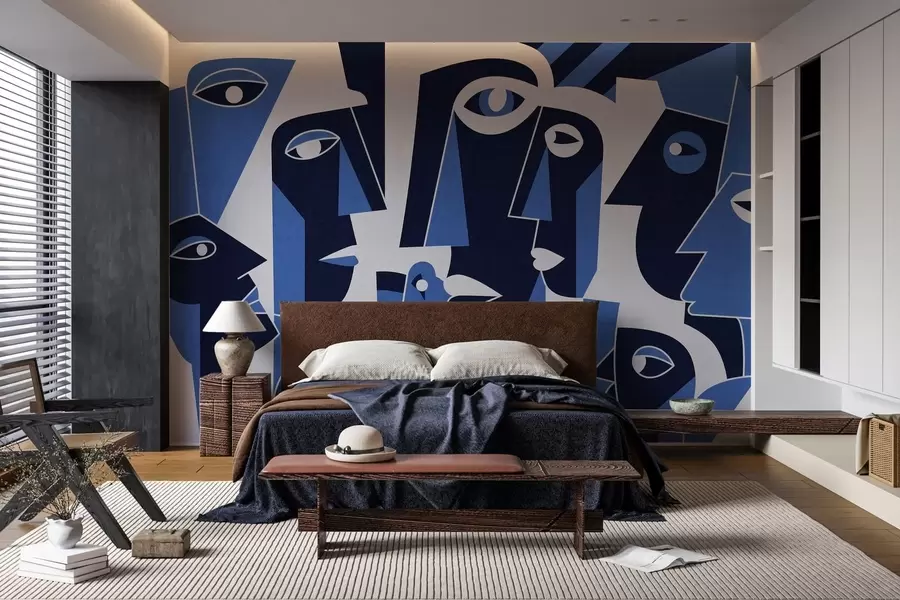 Fototapeedid Aafrika stiilis näod w05446v1