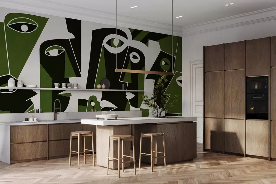 Fototapeedid Aafrika stiilis näod w05446v3