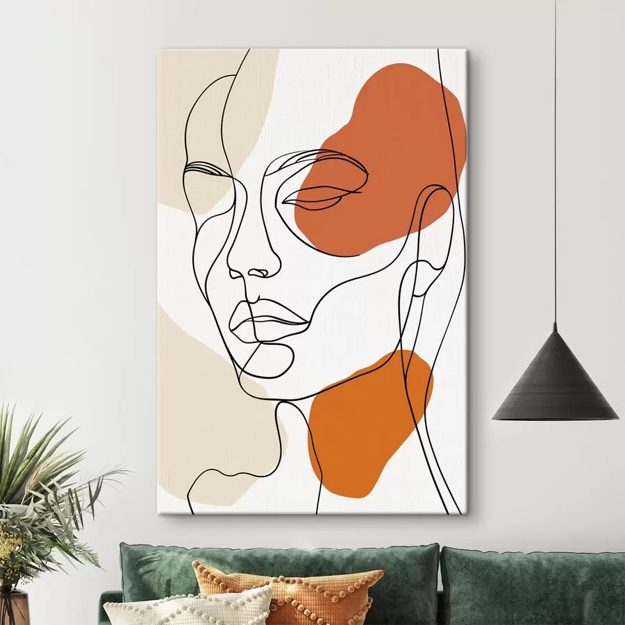 Pilt Abstraktsed näod, joonistused s48569