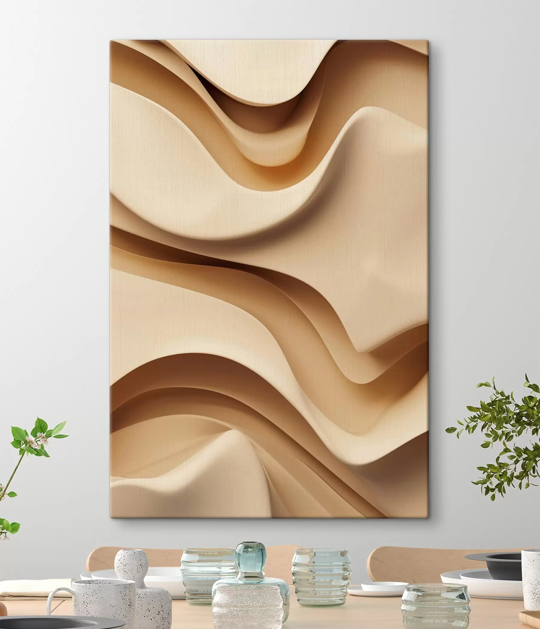 Pilt Abstraktsed lained, kaasaegne sisekujundus s48586