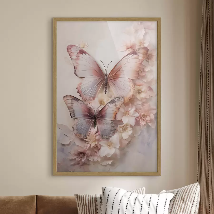 Fototapeedid Lilled ja liblikad f48565