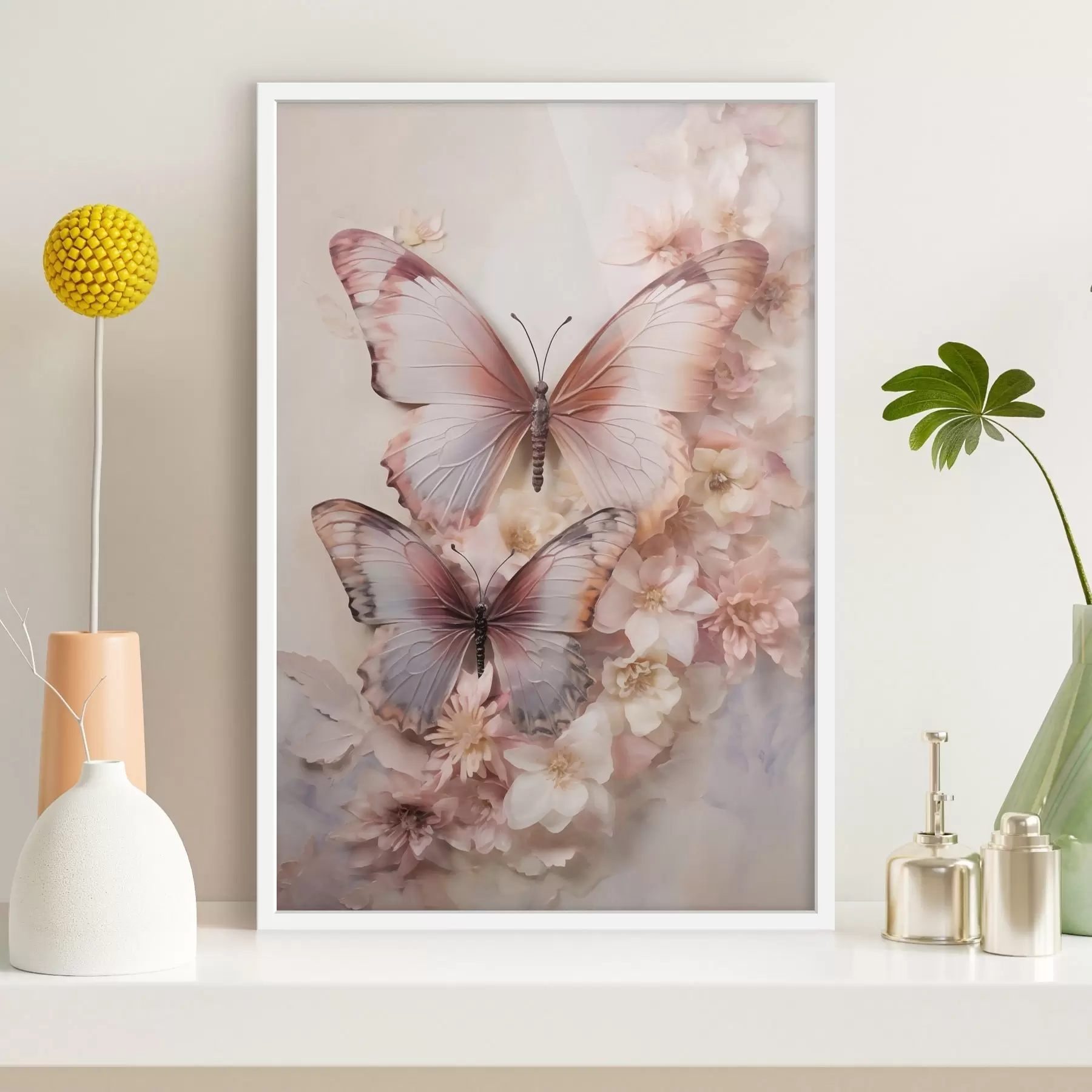Fototapeedid Lilled ja liblikad f48565