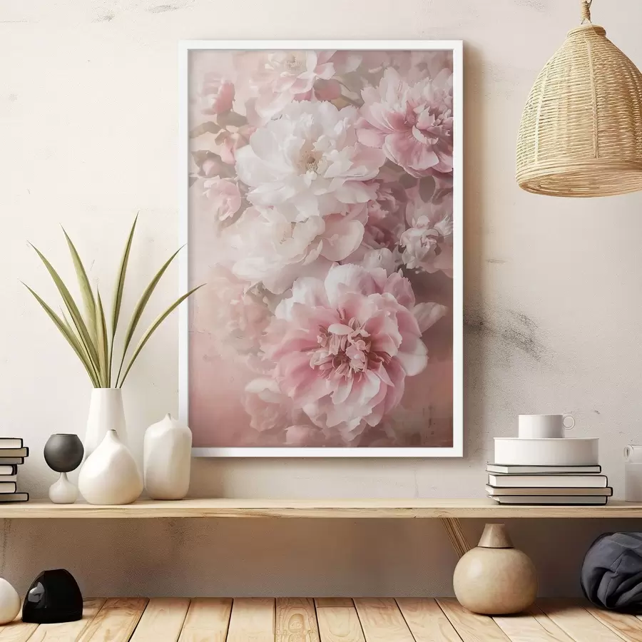 Fototapeedid Õrnad pioonid f48566