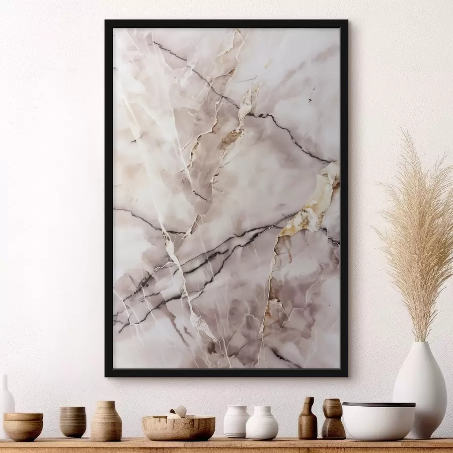 Fototapeedid Marmorimuster, beež f48571