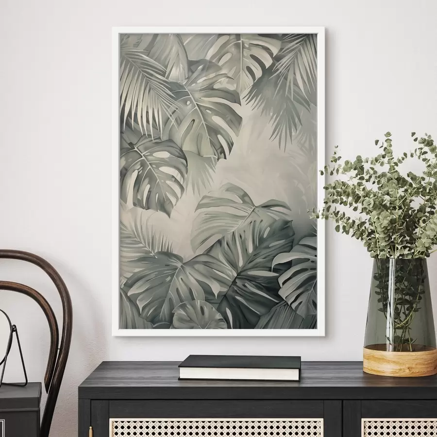 Fototapeedid Troopilised lehed, botaanika f48575