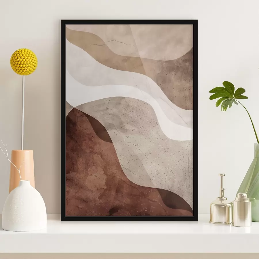 Fototapeedid Kaasaegne abstraktsioon, soojad toonid f48580