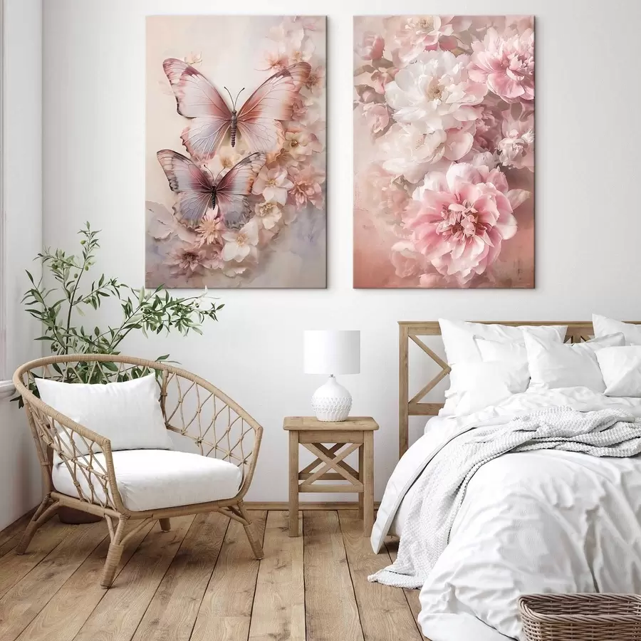 Pilt Roosad lilled, romantiline stiil m30268