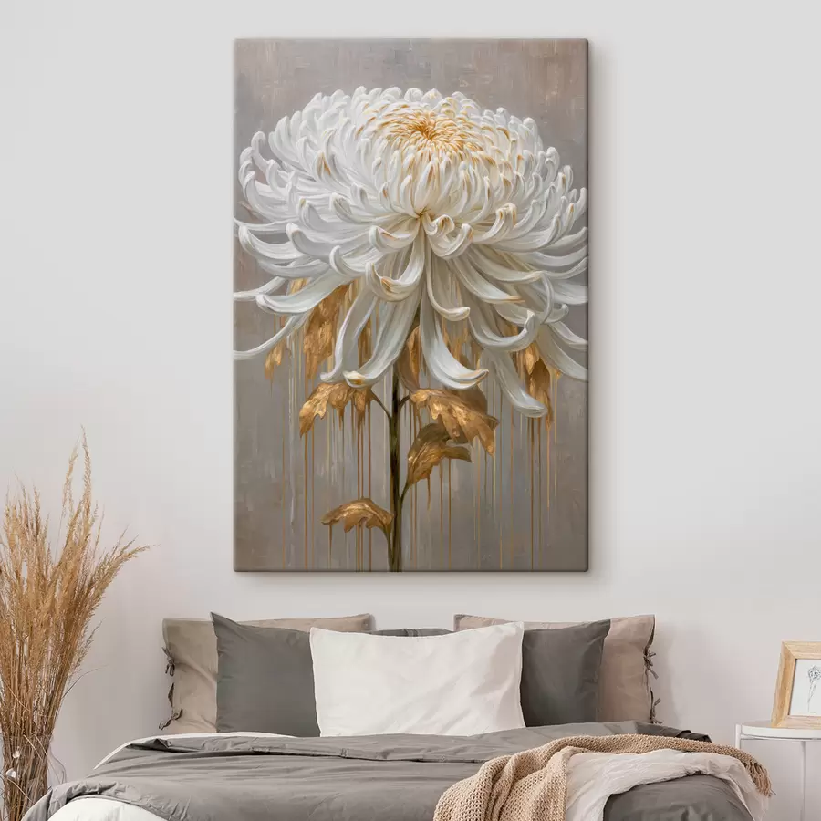 Fototapeedid Suur abstraktne lill s48520