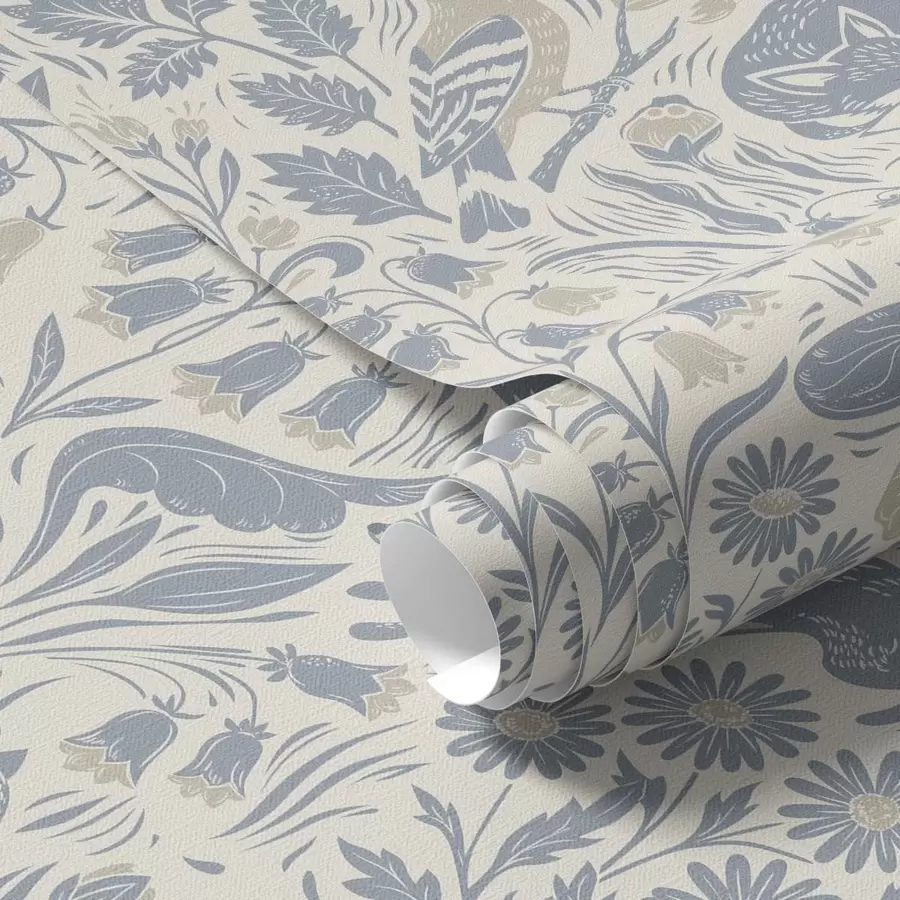 Fototapeedid Dekoratiivne muster metsloomadega a01158