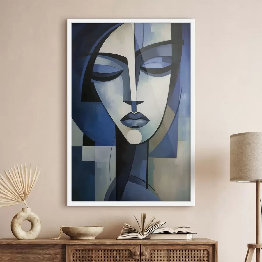 Fototapeedid Abstraktne nägu f48660