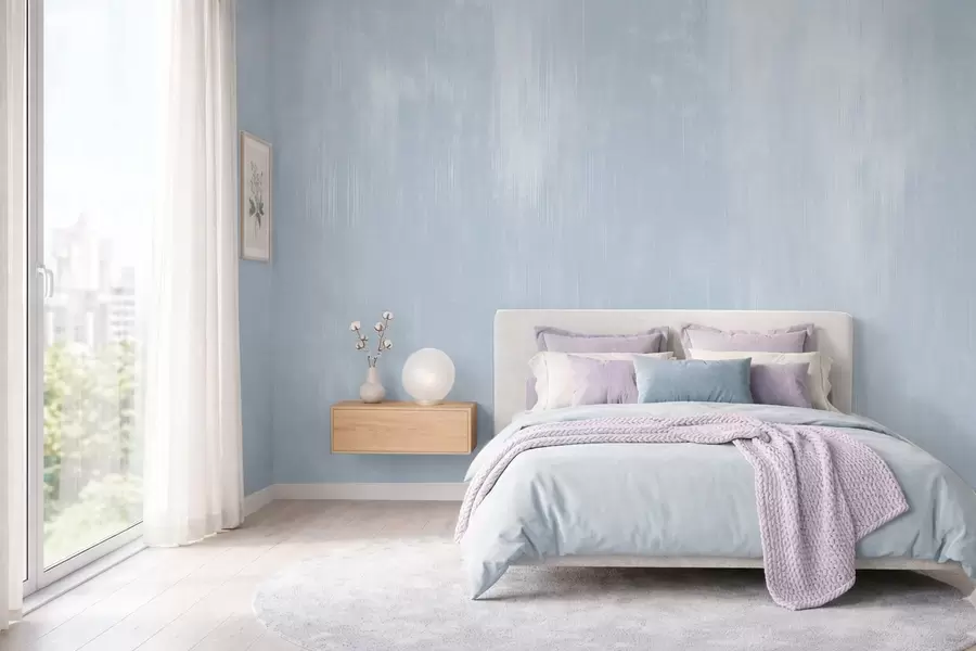 Fototapeedid Helesinine taust pehme vertikaalse tekstuuriga w05121v1