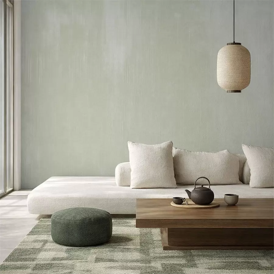 Fototapeedid Hele roheline taust kerge vertikaalse tekstuuriga w05121v3